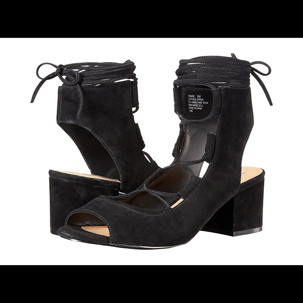 Steve Madden Like New Sandals 1.5” Chunk Heel 10M